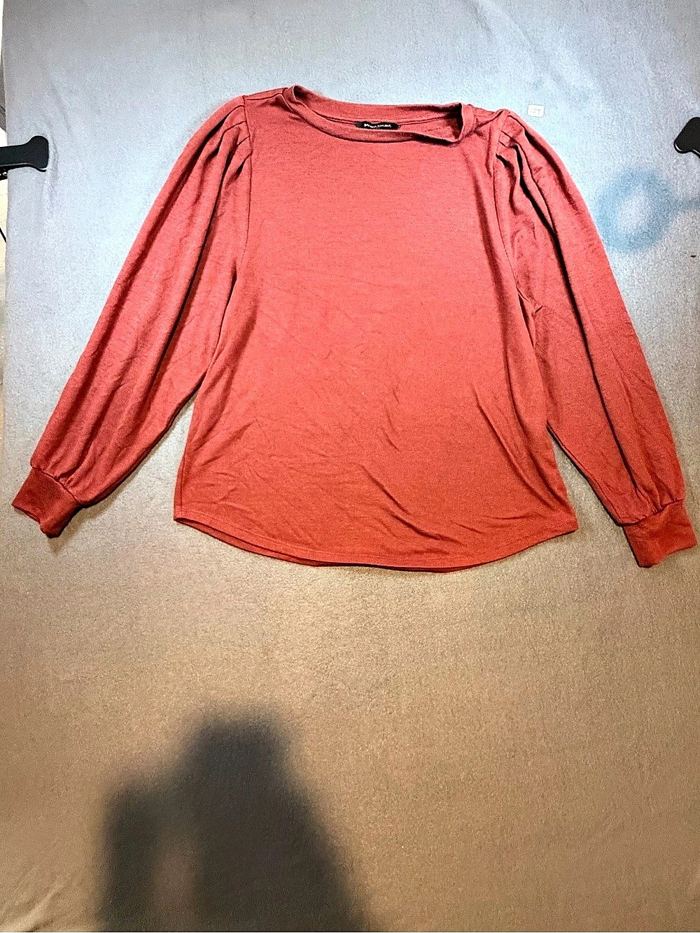 Banana Republic Long Sleeve Top in Red Size Medium